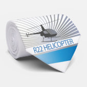 Cravate Avions d'hélicoptère (Roulé)