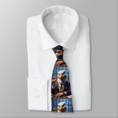 Cravate Avocat humoristique homme d'affaires PDG (Attaché)