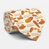 Cravate Avoir une douce Thanksgiving Patterned Sweet Potat (Roulé)