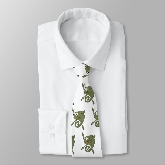 Cravate Awesome Chameleon (Attaché)