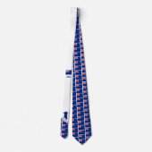 Cravate Awesome Dad NEW ZEALAND FLAG Monogram (Dos)