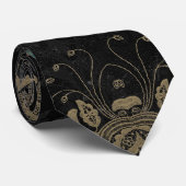 Cravate Awesome paon steampunk (Roulé)