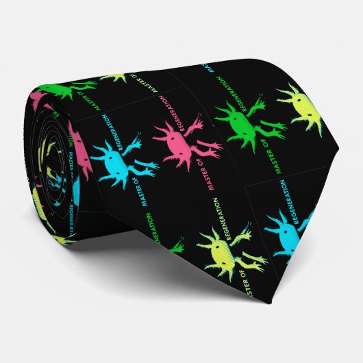 Cravate axolotl (Roulé)