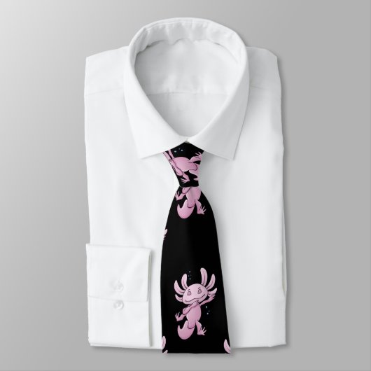 Cravate Axolotl Dabbing (Attaché)