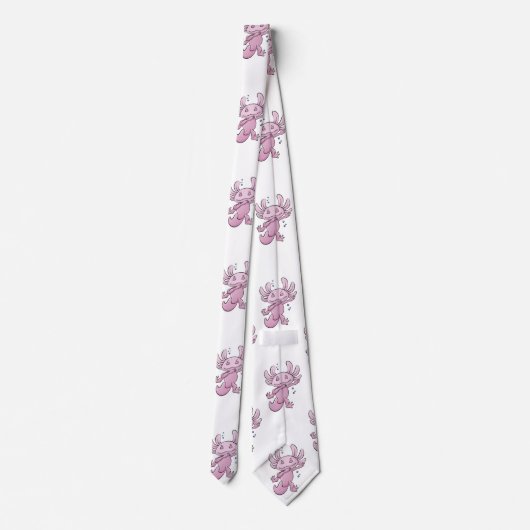 Cravate Axolotl Dabbing (Dos)