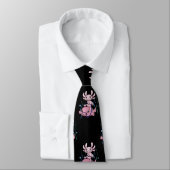 Cravate Axolotl Riding Blobfish (Attaché)