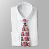 Cravate Azaleas (Attaché)