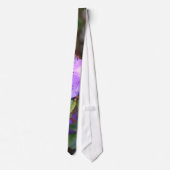 Cravate azalée puple buisson fleuri (Dos)