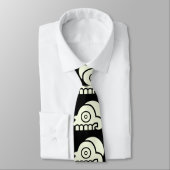 Cravate Aztec Skull Tie (Attaché)