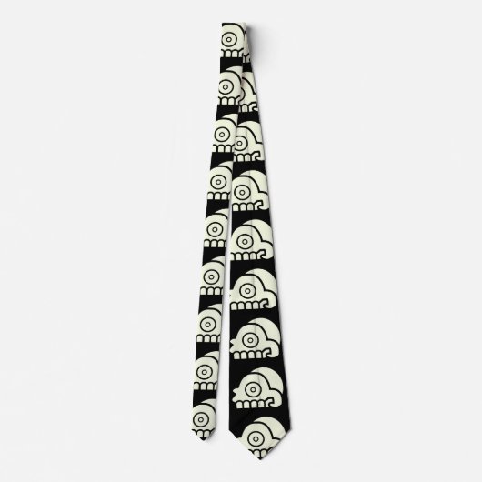 Cravate Aztec Skull Tie (Dos)