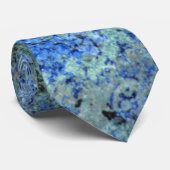 Cravate Azurite_Malachite (Roulé)