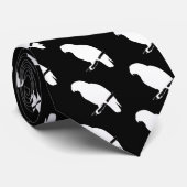 Cravate B&W Parrot (Roulé)