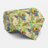 Cravate Baa, Baa, Mouton Noir, Mère Goose Nurserme Rhyme (Roulé)