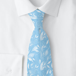 Cravate Baby Blue Luscious Botanique