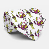 Cravate Bacchus et vin (Roulé)