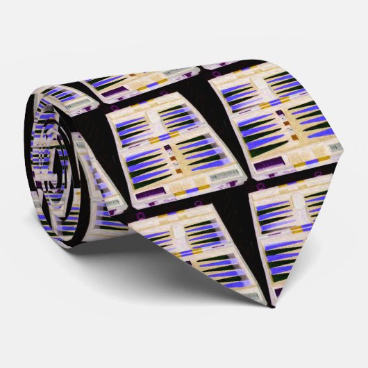 CRAVATE BACKGAMMON (Roulé)