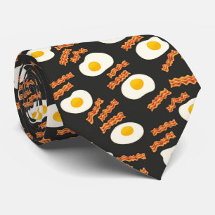 Cravate Bacon and Eggs