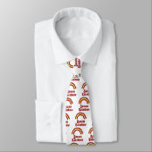 Cravate Bacon Rainbow (Attaché)