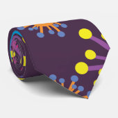 Cravate Bacteria Spores (Roulé)