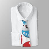 Cravate Badge Rétro Vote (Attaché)