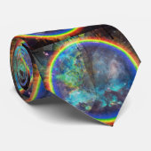 Cravate Bague de feu dans l'espace (Roulé)