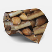 Cravate Baguettes fraîches sur un marché (Roulé)
