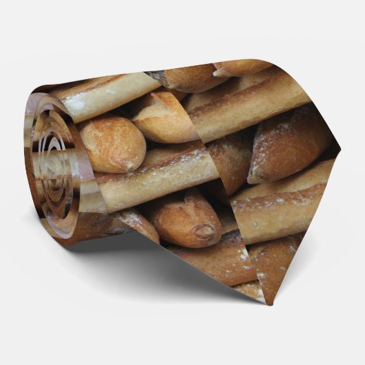 Cravate Baguettes fraîches sur un marché (Roulé)