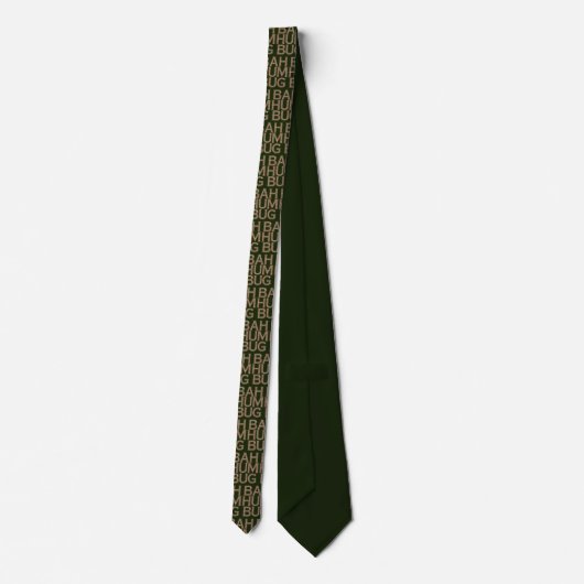 Cravate Bah Hum Bug Neck Tie (Dos)