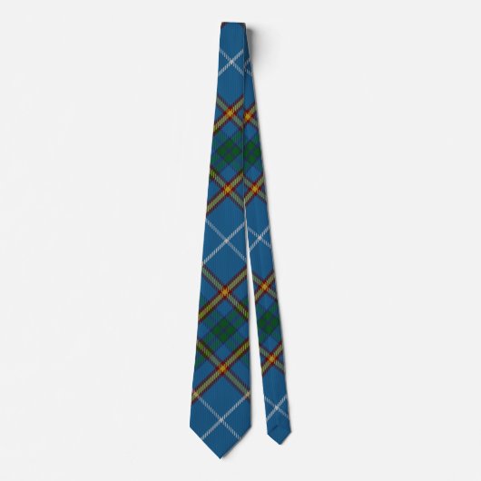 Cravate Bain Clan Scottish Tartan Plaid Pattern (Devant)