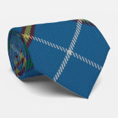 Cravate Bain Clan Scottish Tartan Plaid Pattern (Roulé)