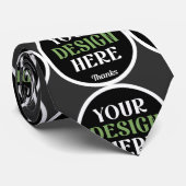 Cravate baiser personnalisé, unique, élégant et minimalist (Roulé)