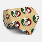 Cravate Bal de football mexicain (Roulé)