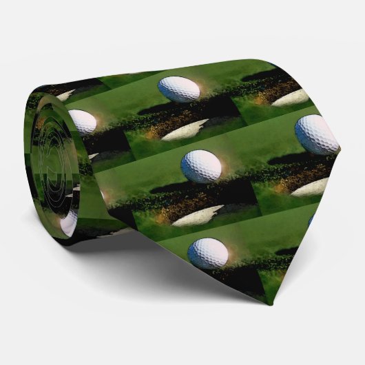 Cravate Bal de golf (Roulé)