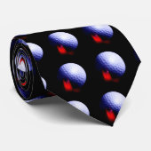 Cravate Bal de golf (Roulé)