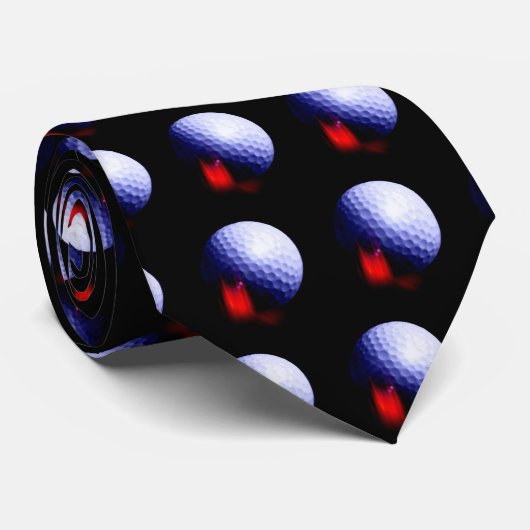 Cravate Bal de golf (Roulé)
