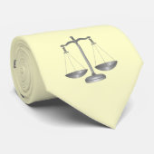 Cravate Balance de la justice (Roulé)