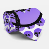 Cravate Bald Eagle at Sunset - Art original de la faune (Roulé)