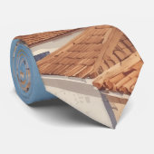 Cravate Balearic Islands Vintage French Travel (Roulé)