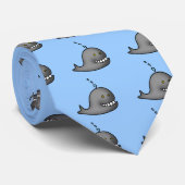 Cravate Baleine drôle (Roulé)