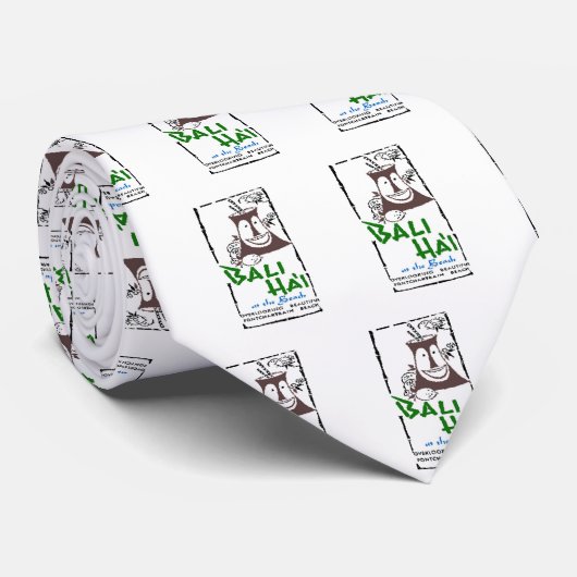 Cravate Bali Hai (Roulé)