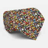 Cravate balises, balises, balises, balises, balises, (Roulé)