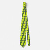 Cravate balle de tennis jaune (Devant)