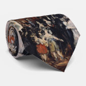 Cravate Balle masquée à l'Opéra Edouard Manet (Roulé)