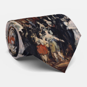 Cravate Balle masquée à l'Opéra Edouard Manet