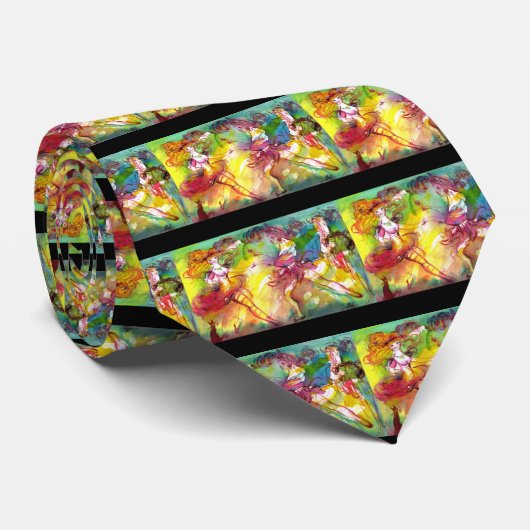 CRAVATE BALLET DE CARNAVAL (Roulé)