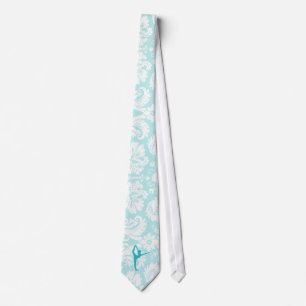 Cravate Ballet turquoise