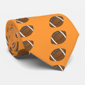 Cravate ballon de football flamboyant - Customisé (Roulé)