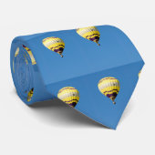 Cravate Ballon en bleu ciel (Roulé)