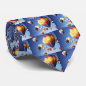 Cravate Ballons à air chauds (Roulé)