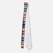 Cravate Ballons de billard/piscine: Billiards : Necktie /  (Dos)